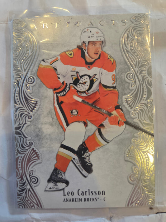 Leo Carlsson Artifacts #85 [Anaheim Ducks]