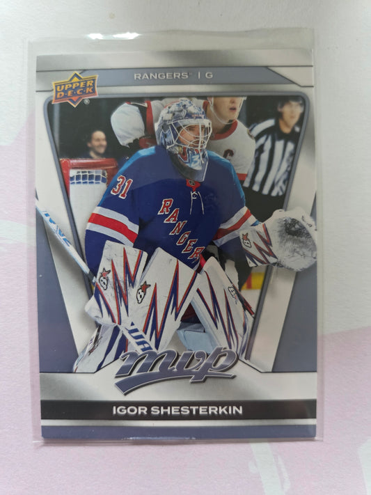 Igor Shesterkin Upper Deck MVP Hockey #29 [New York Rangers]