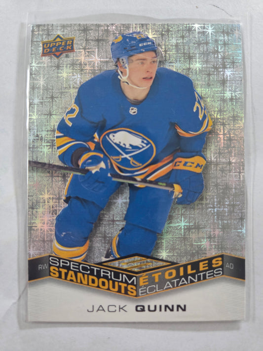 Jack Quinn Upper Deck Spectrum Standouts [Buffalo Sabres]