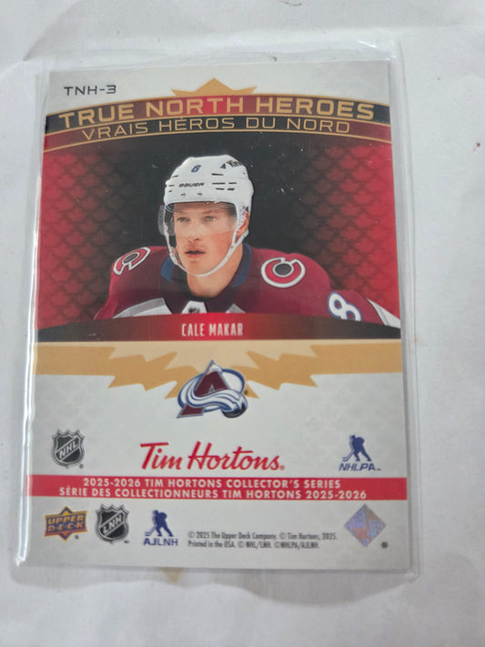 Cale Makar Upper Deck True North Heroes [Colorado Avalanche]