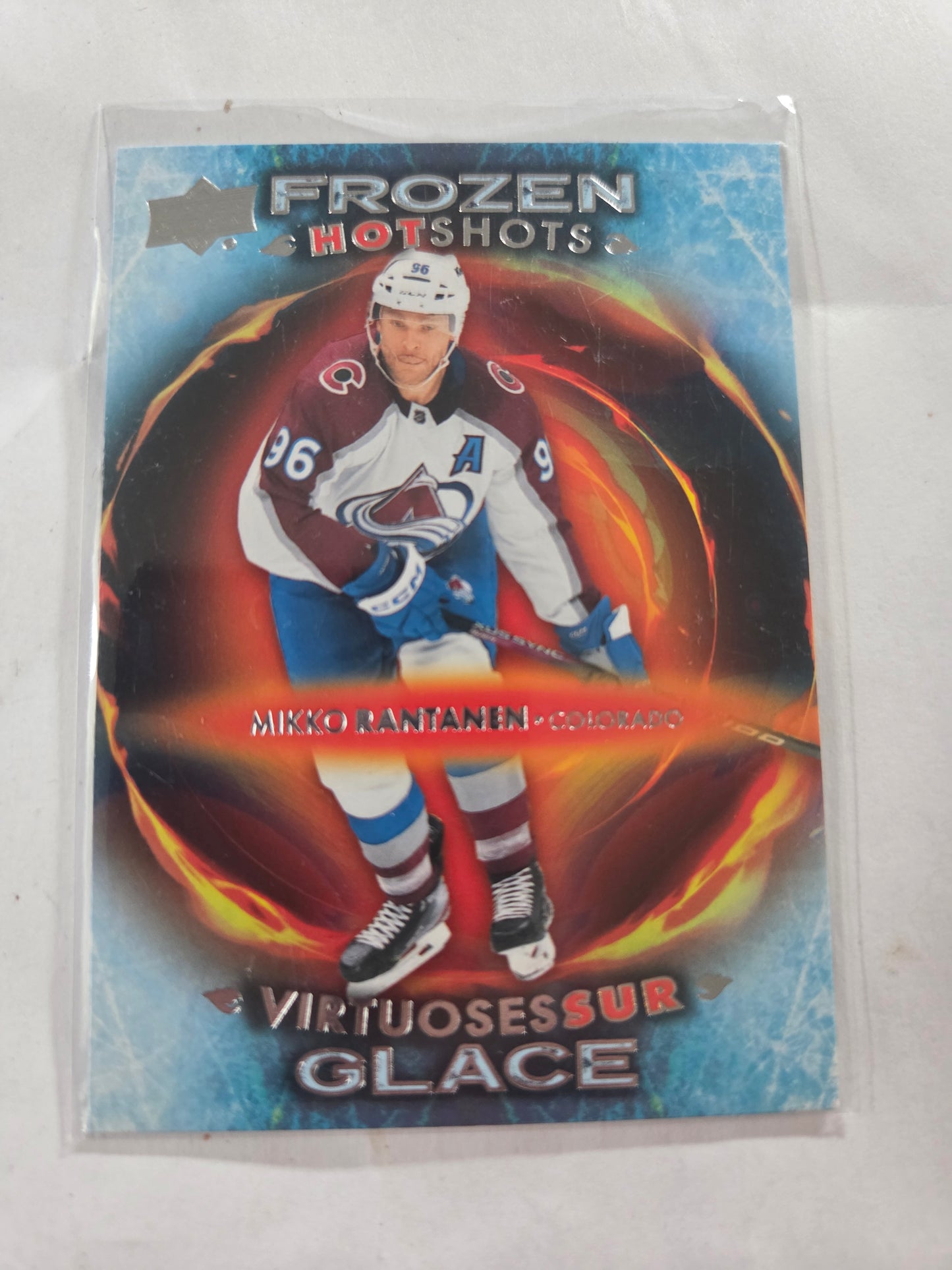 Mikko Rantanen Upper Deck Frozen Hot Shots [Colorado Avalanche]