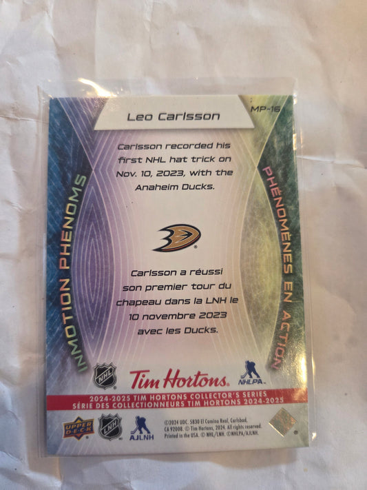 Leo Carlsson Inmotion Phenoms [Anaheim Ducks]
