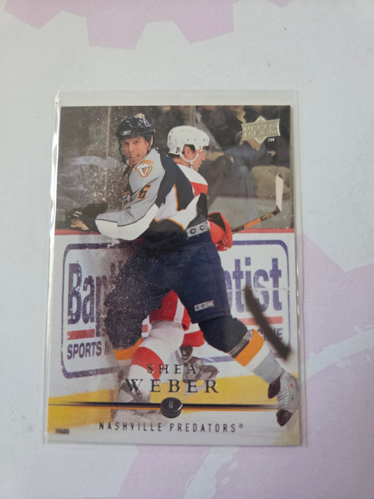 Shea Weber Upper Deck Series 1 #89 [Nashville Predators]