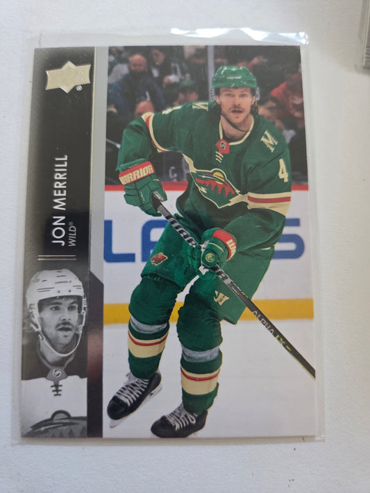 Jon Merrill Upper Deck Extended Series #582 [Minnesota Wild]