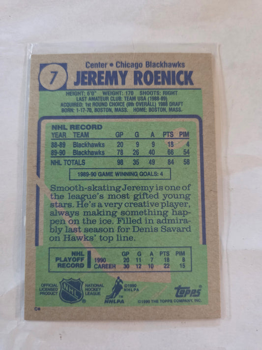 Jeremy Roenick NHL Topps #7 [Chicago Blackhawks]