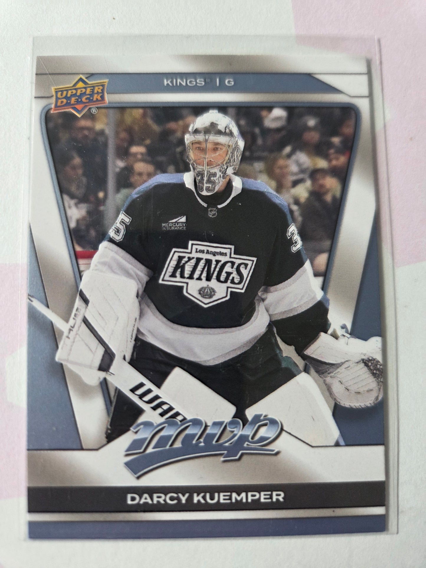 Darcy Kuemper Upper Deck MVP Hockey #164 [Los Angeles Kings]