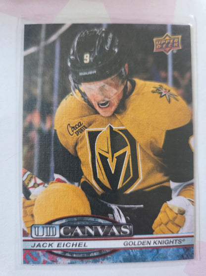 Jack Eichel Upper Deck Series 1 UD Canvas [Las Vegas Golden Knights]