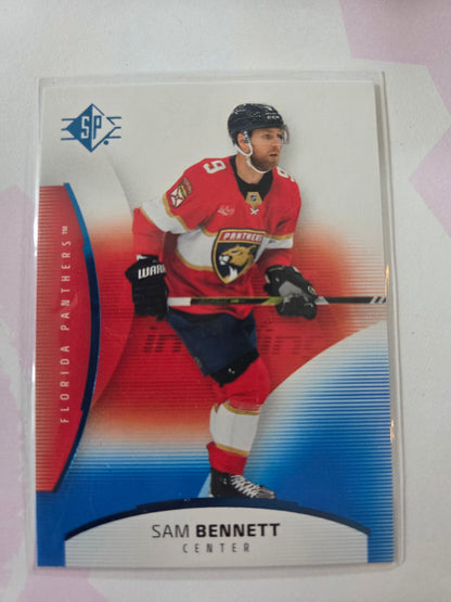 Sam Bennett Blue SP Hockey #33 [Florida Panthers]