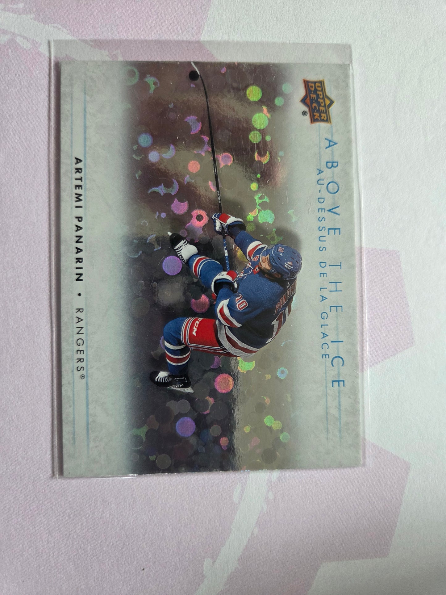 Artemi Panarin Upper Deck Above the Ice [New York Rangers]