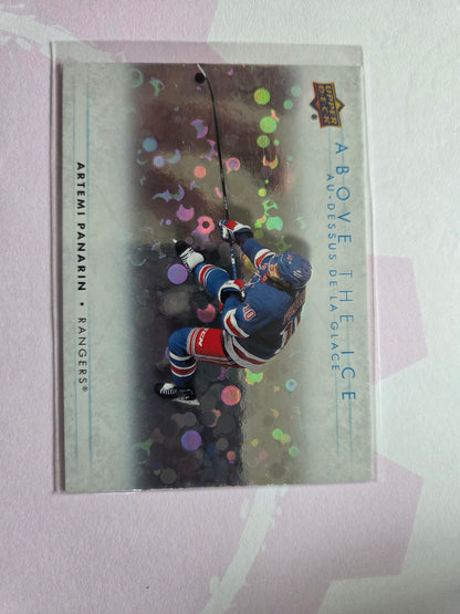 Artemi Panarin Upper Deck Above the Ice [New York Rangers]