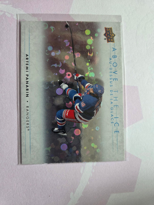 Artemi Panarin Upper Deck Above the Ice [New York Rangers]