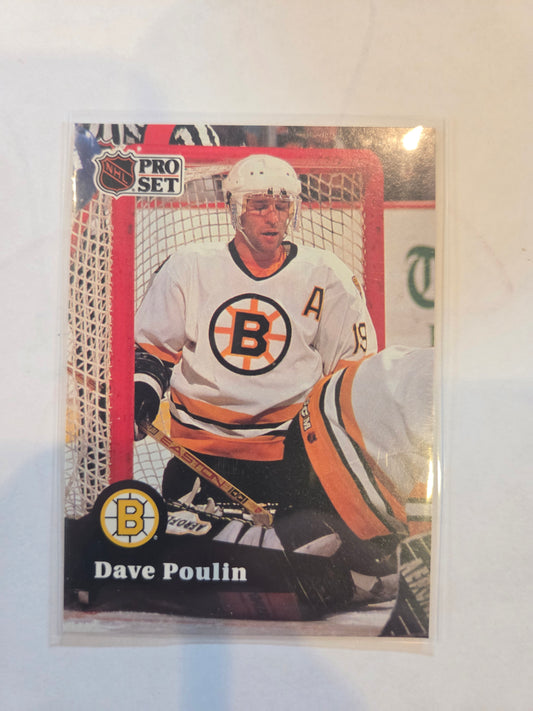 Dave Poulin French Pro Set #12 [Boston Bruins]