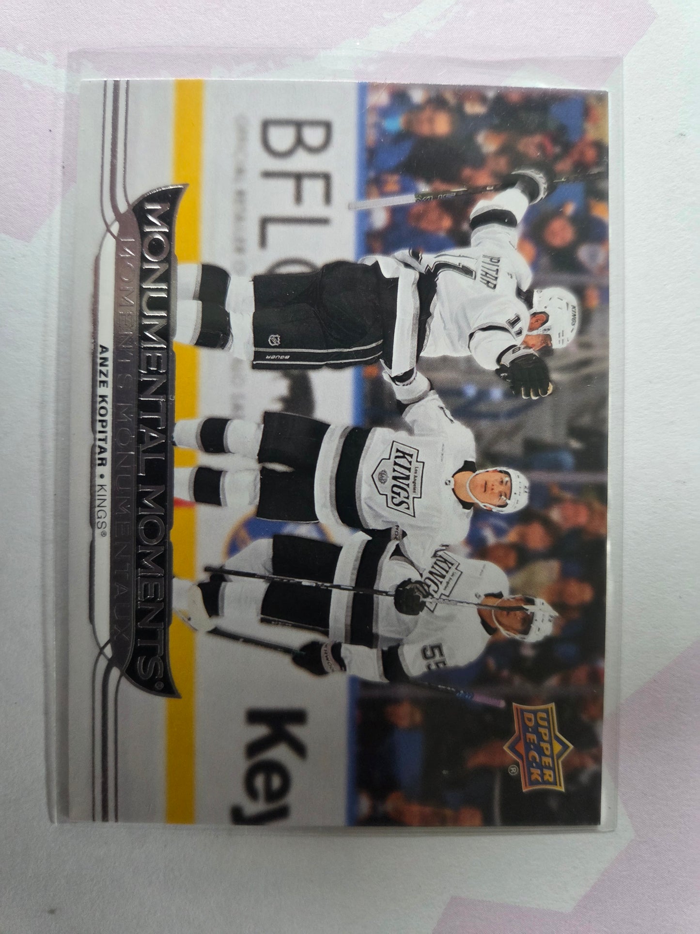 Anze Kopitar Upper Deck Monumental Moments [Los Angeles Kings]