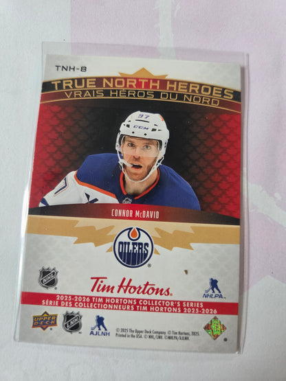 Connor McDavid Upper Deck True North Heroes [Edmonton Oilers]
