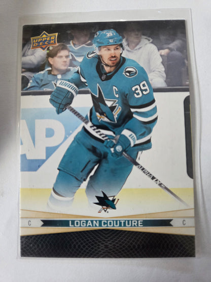 Logan Couture/Mario Ferraro Upper Deck Tim Hortons #42 [San Jose Sharks]