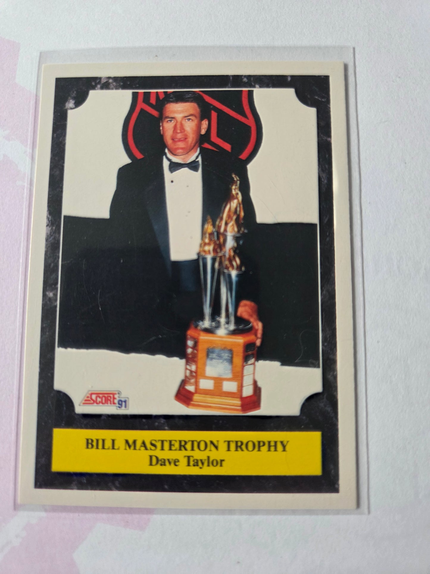 Dave Taylor NHL Score Bill Masterson Trophy #435 [Los Angeles Kings]