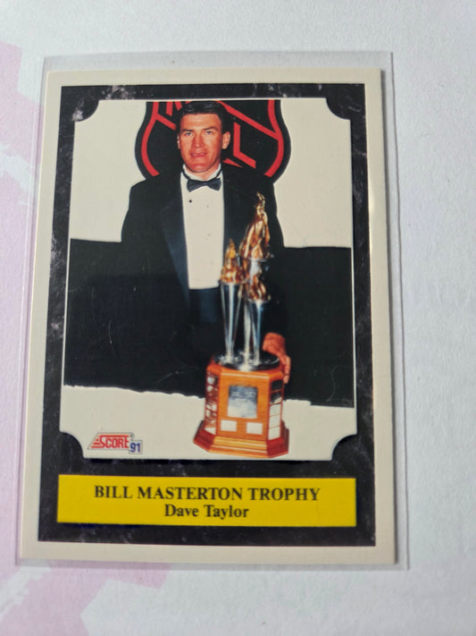 Dave Taylor NHL Score Bill Masterson Trophy #435 [Los Angeles Kings]
