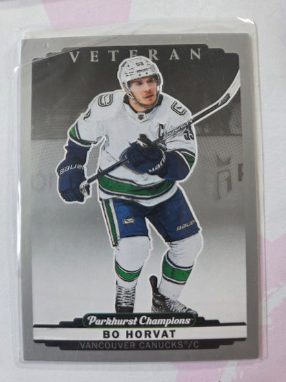 Bo Horvat Parkhurst Champions Silver Veteran #15 [Vancouver Canucks]