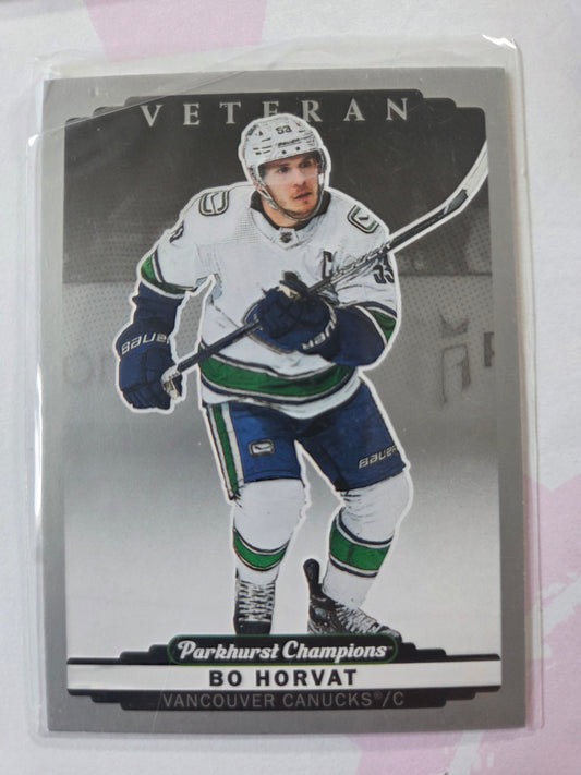 Bo Horvat Parkhurst Champions Silver Veteran #15 [Vancouver Canucks]