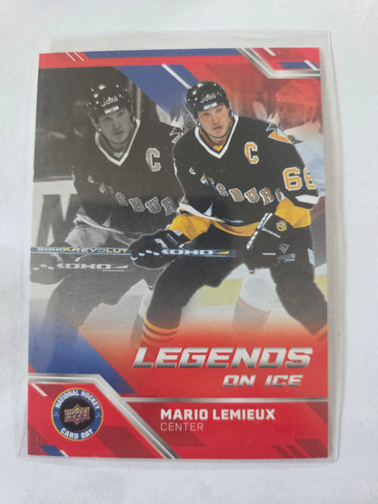 Mario Lemieux Upper Deck National Hockey Card Day [Pittsburgh Penguins]