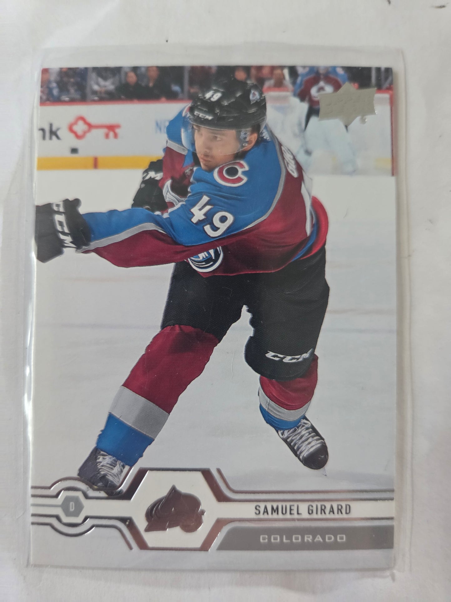 Samuel Girard Upper Deck Series 1 #131 [Colorado Avalanche]