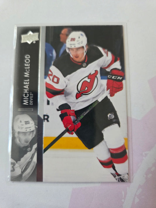 Michael McLeod Upper Deck Series 2 #357 [New Jersey Devils]