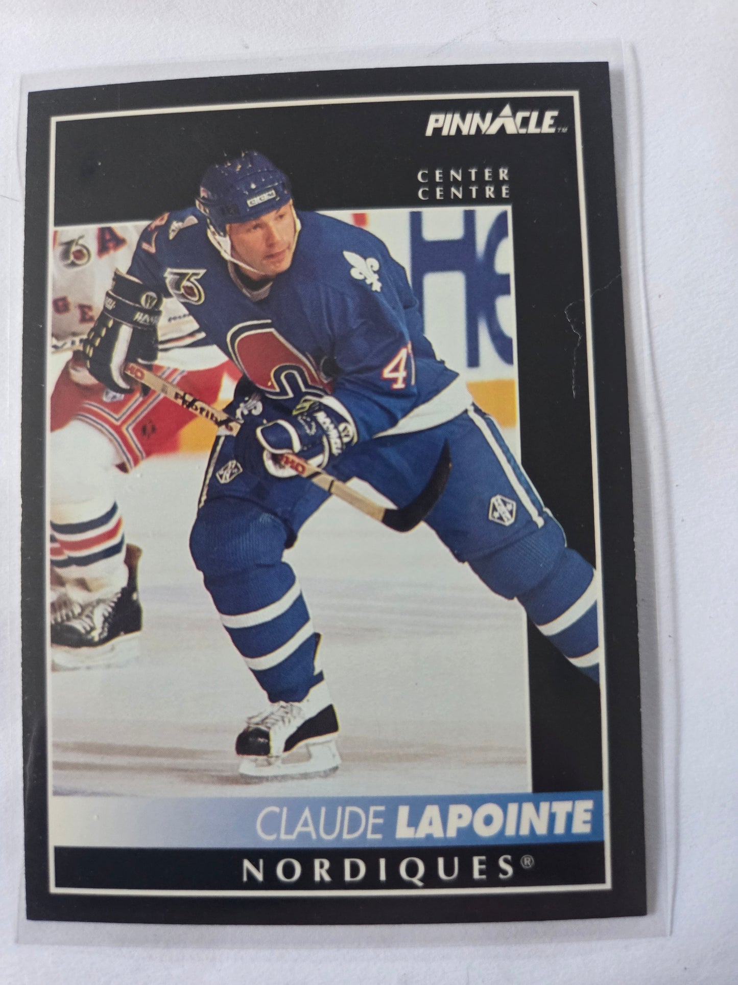Claude Lapointe Pinnacle Hockey #141 [Quebec Nordiques]