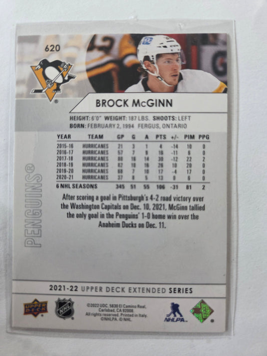 Brock McGinn Upper Deck Extended Series #620 [Pittsburgh Penguins]