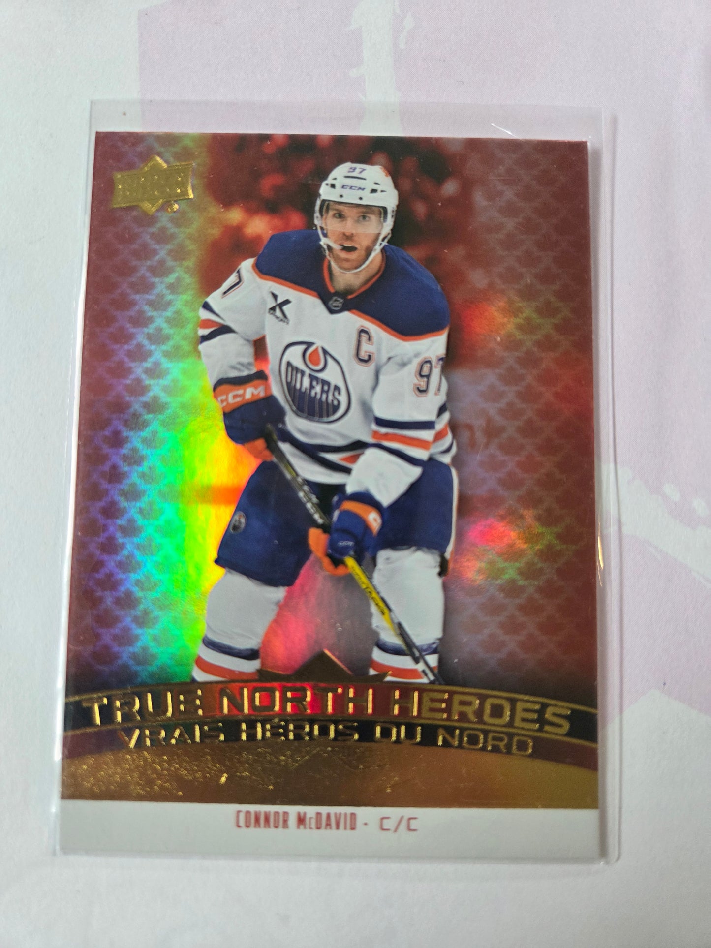 Connor McDavid Upper Deck True North Heroes [Edmonton Oilers]