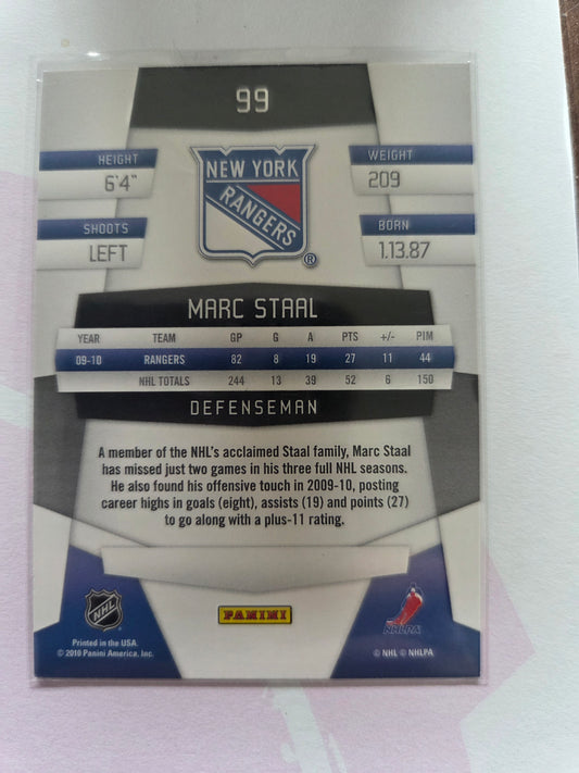 Marc Staal Panini #99 [New York Rangers]