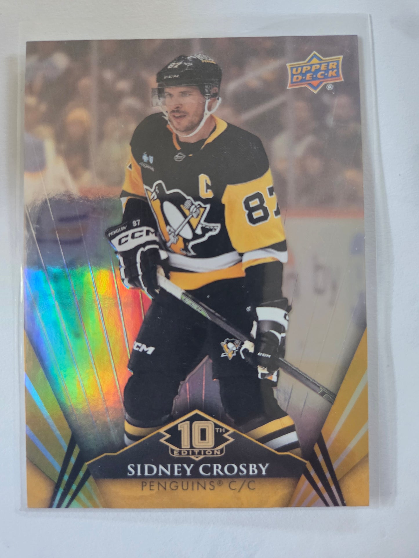 Sidney Crosby Upper Deck 10th Edition #87 [Pittsburgh Penguins]