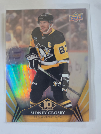 Sidney Crosby Upper Deck 10th Edition #87 [Pittsburgh Penguins]