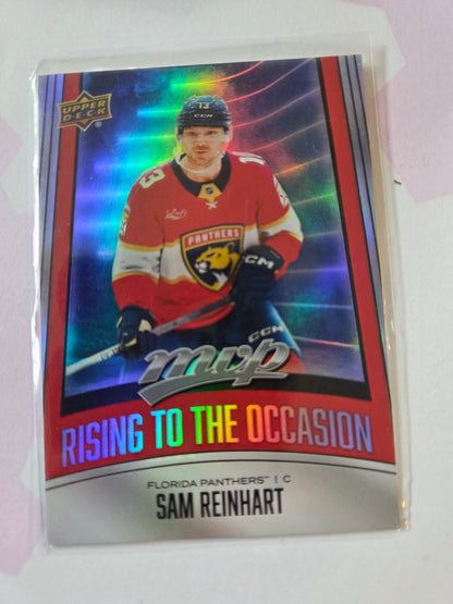 Sam Reinhart Upper Deck MVP Hockey Rising To The Occasion [Florida Panthers]