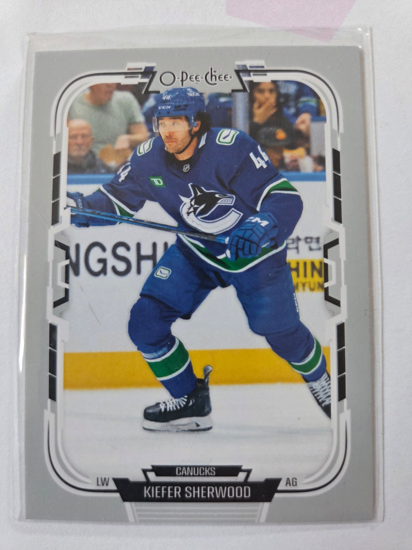Kiefer Sherwood O-Pee-Chee Hockey #69 [Vancouver Canucks]