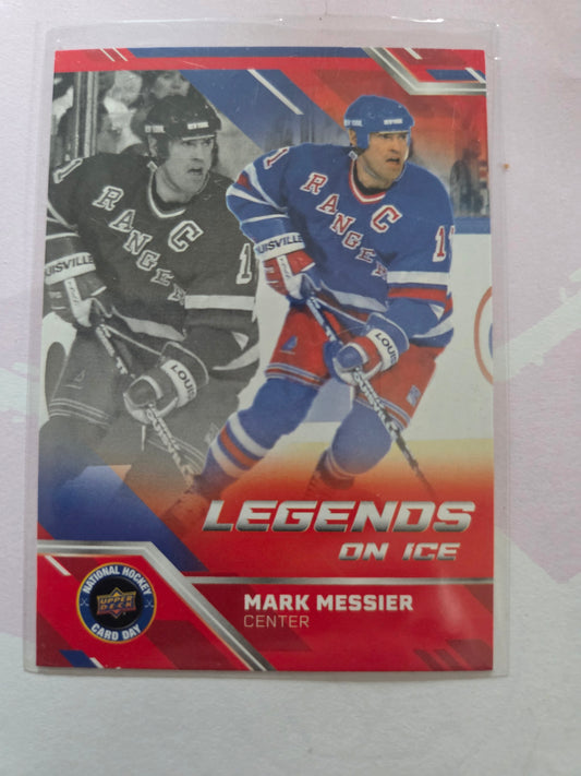 Mark Messier Upper Deck National Card Day [New York Rangers]