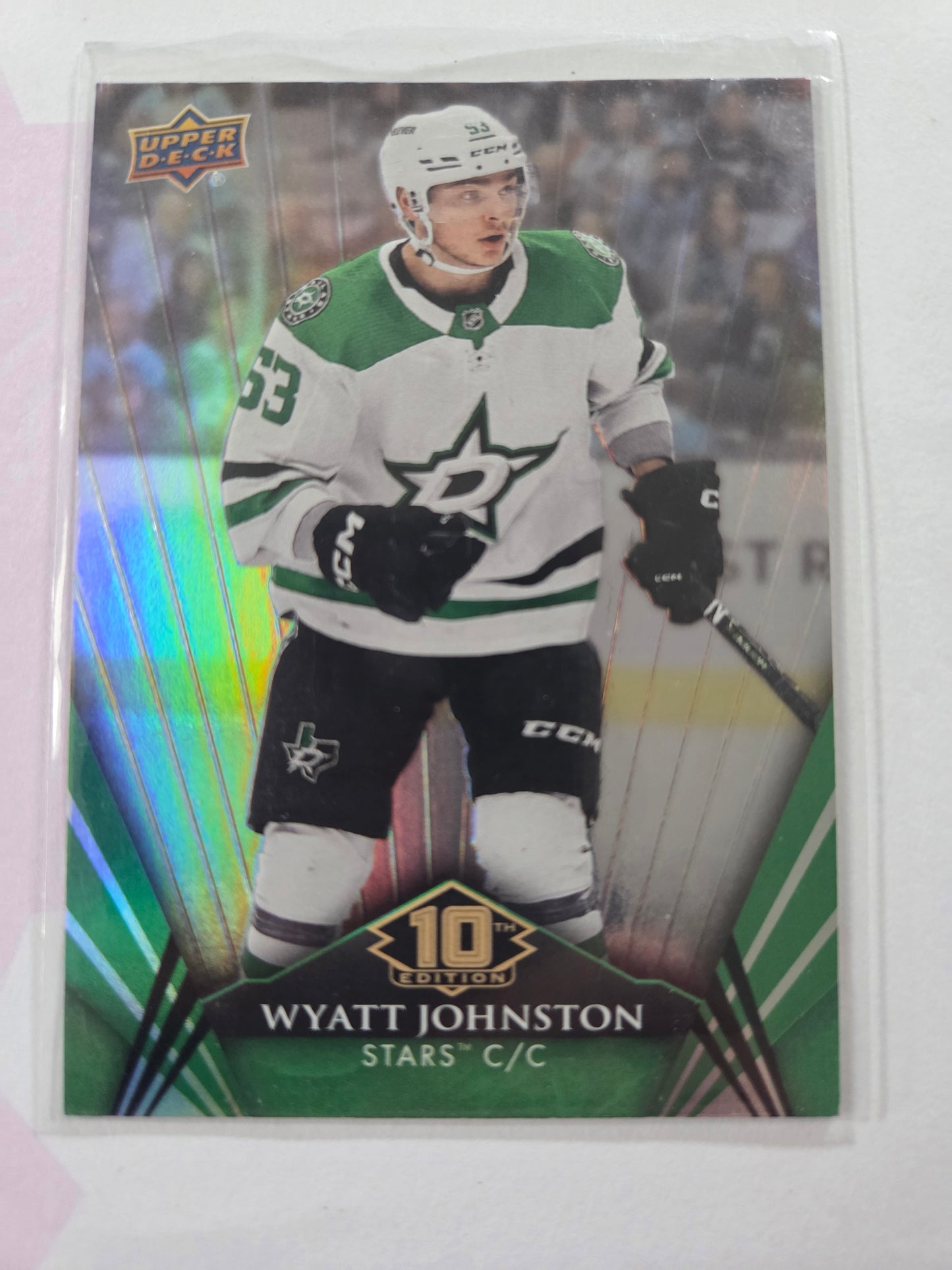 Wyatt Johnston Upper Deck 10th Edition [Dallas Stars]