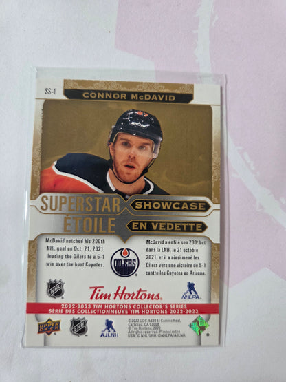 Connor McDavid Upper Deck Superstar Showcase [Edmonton Oilers]