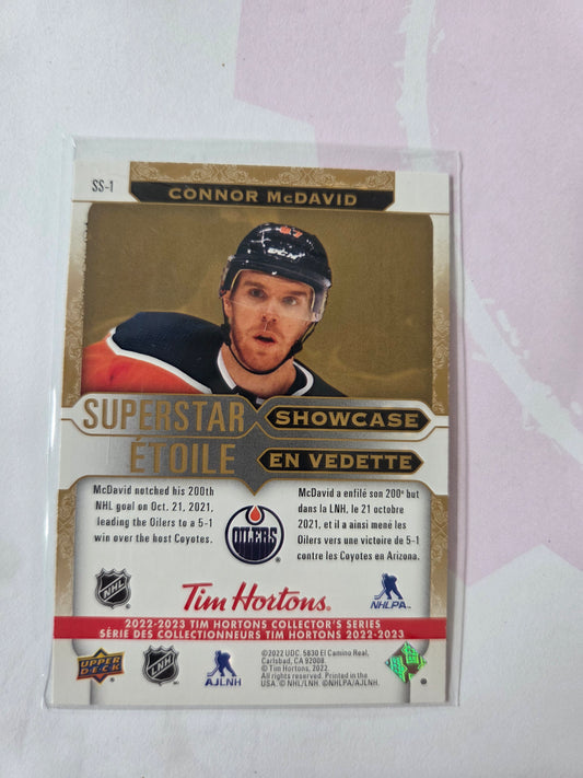 Connor McDavid Upper Deck Superstar Showcase [Edmonton Oilers]