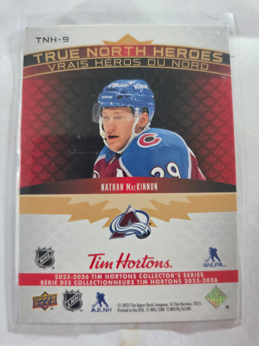 Nathan MacKinnon Upper Deck True North Heroes [Colorado Avalanche]
