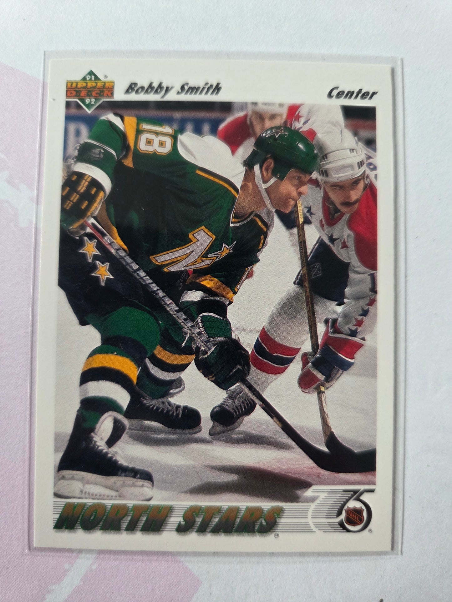 Bobby Smith 91/92 Upper Deck #293 [Minnesota North Stars]
