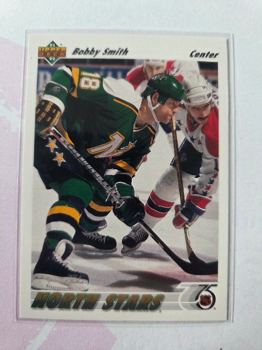Bobby Smith 91/92 Upper Deck #293 [Minnesota North Stars]