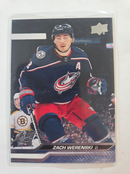 Zach Werenski Upper Deck Series 2 #304 [Columbus Blue Jackets]