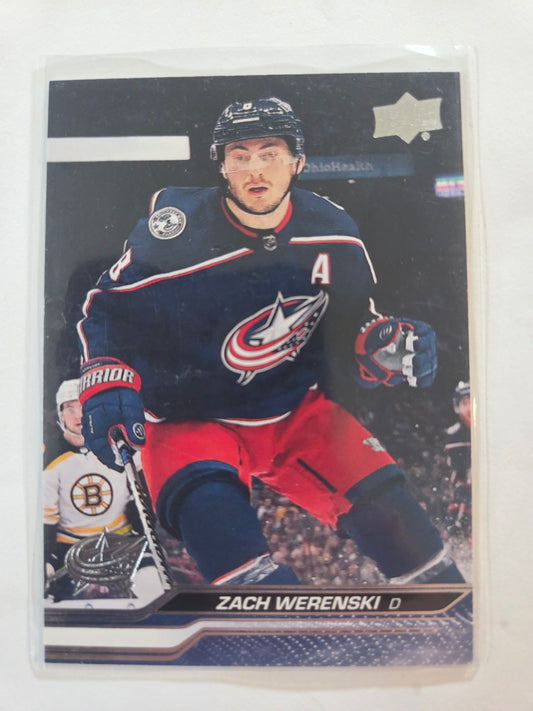 Zach Werenski Upper Deck Series 2 #304 [Columbus Blue Jackets]