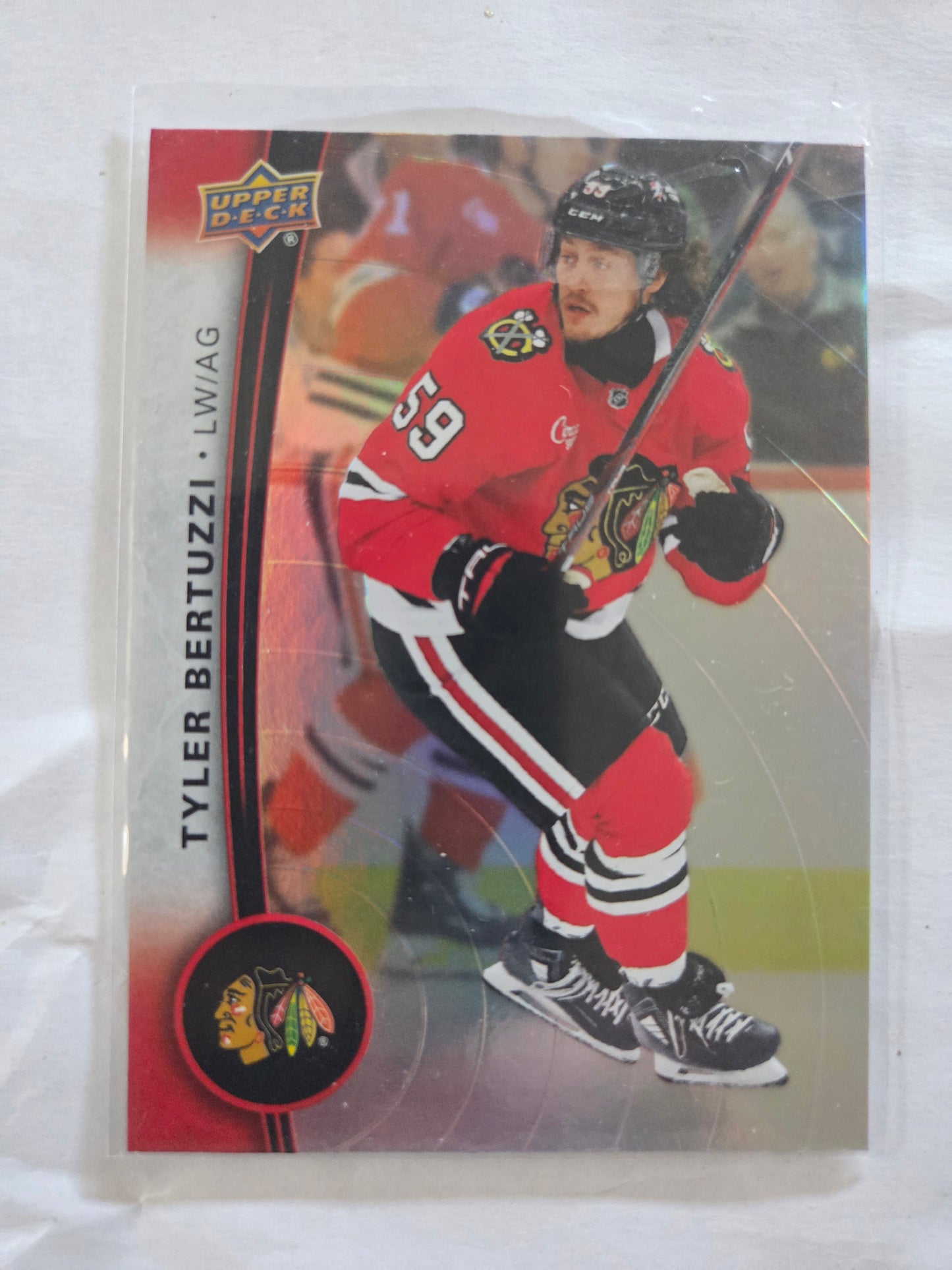 Tyler Bertuzzi Upper Deck Tim Hortons #49 [Chicago Blackhawks]