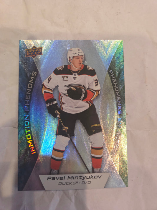 Pavel Mintyukov Upper Deck Inmotion Phenoms [Anaheim Ducks]