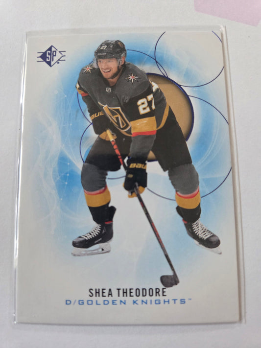 Shea Theodore Blue SP Hockey #30 [Las Vegas Golden Knights]