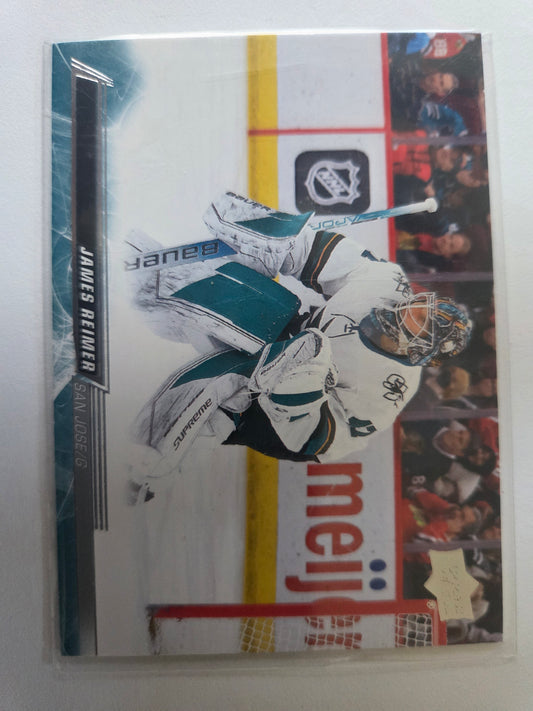 James Reimer Upper Deck Series 2 #394 [San Jose Sharks]