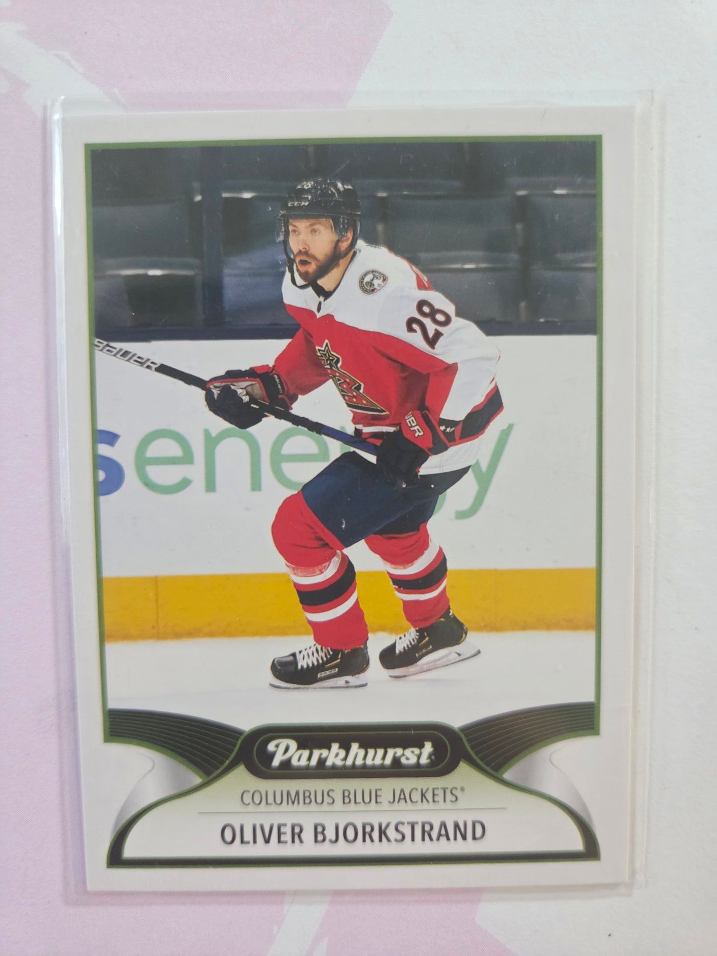Oliver Bjorkstrand Upper Deck Parkhurst Hockey #233 [Columbus Blue Jackets]