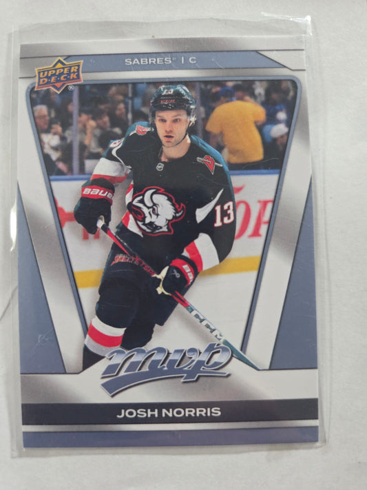 Josh Norris Upper Deck MVP Hockey #136 [Buffalo Sabres]