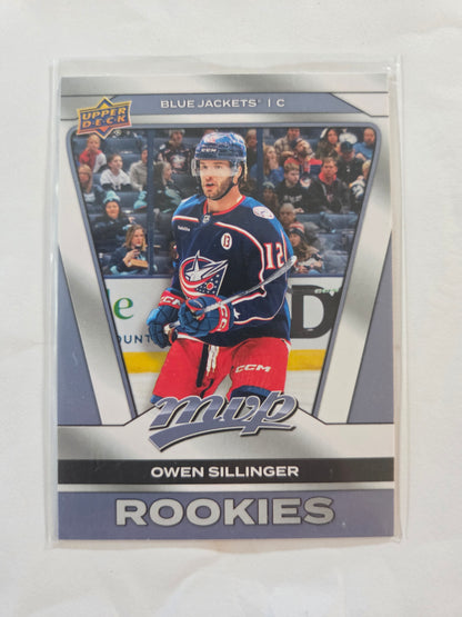 Owen Sillinger Upper Deck MVP Hockey Rookies #223 [Columbus Blue Jackets]